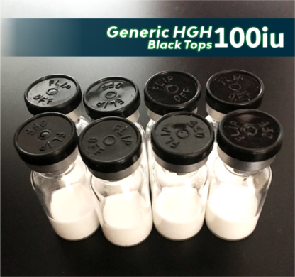 Generic HGH BLACK TOPS 100iu 95%-97% purity