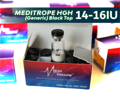 MEDITROPE BLACK TOPS 14IU-16IU per vial 98% PURE