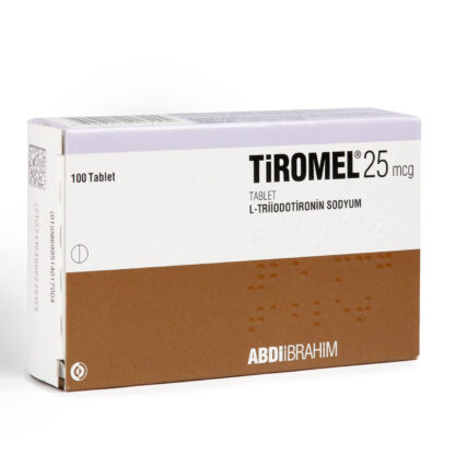 (T3) TIROMEL 25 MCG TAB 100 TABS ABDI IBRAHIM